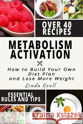 Metabolism Activation: How to Build Effective Diet Plan and Lose More Weight + Cookbook Linda Croll 9781974352876 Createspace Independent Publishing Platform - książka