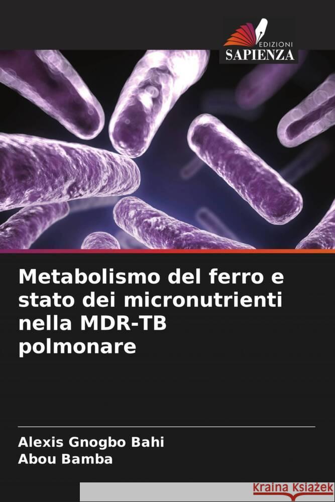 Metabolismo del ferro e stato dei micronutrienti nella MDR-TB polmonare Alexis Gnogb Abou Bamba 9786208104535 Edizioni Sapienza - książka