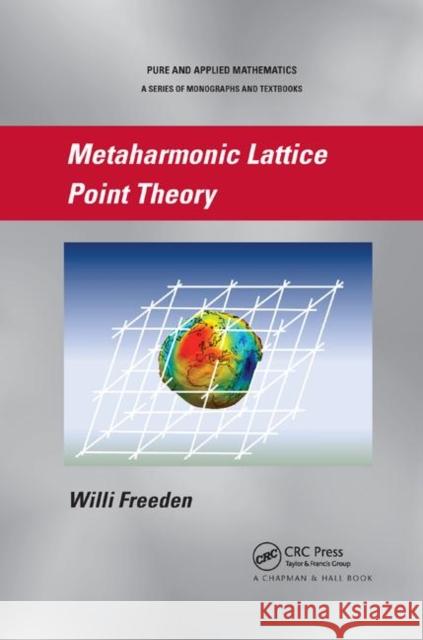 Metaharmonic Lattice Point Theory Willi Freeden 9781138382107 Taylor and Francis - książka