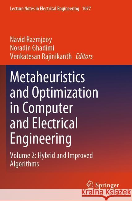 Metaheuristics and Optimization in Computer and Electrical Engineering  9783031426872 Springer - książka