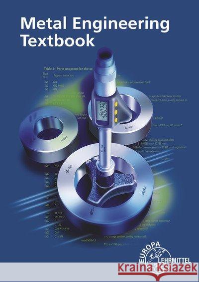 Metal Engineering Textbook Bartenschlager, Jörg; Dillinger, Josef; Escherich, Walter 9783808512432 Europa-Lehrmittel - książka