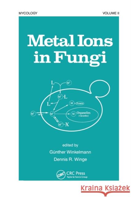 Metal Ions in Fungi Gunther Winkelmann   9780367449575 CRC Press - książka