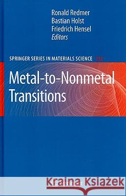 Metal-To-Nonmetal Transitions Redmer, Ronald 9783642039522 Springer - książka