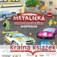 Metalická samolepková knížka Doprava  8595593847085 Jiri models - książka