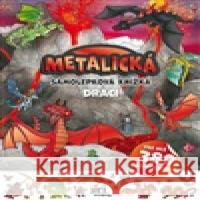 Metalická samolepková knížka Draci  8595593847108 Jiri models - książka