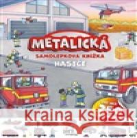 Metalická samolepková knížka Hasiči  8595593847078 Jiri models - książka