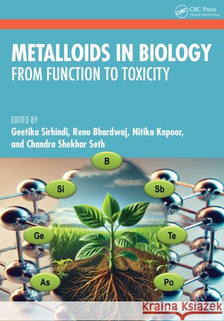 Metalloids in Biology: From Function to Toxicity  9781032673561 Taylor & Francis Ltd - książka