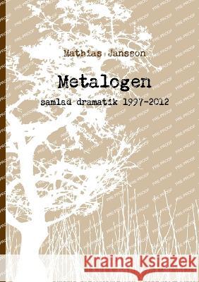 Metalogen Mathias Jansson 9789186915117 Jag Behover Inget Forlag - książka