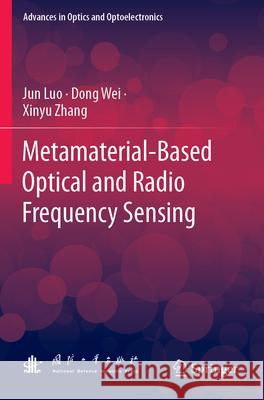 Metamaterial-Based Optical and Radio Frequency Sensing Jun Luo, Dong Wei, Xinyu Zhang 9789819929672 Springer Nature Singapore - książka