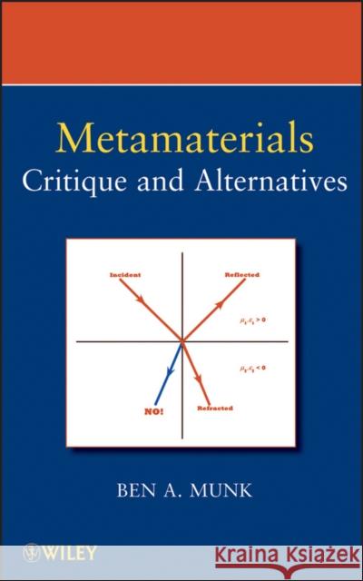 Metamaterials: Critique and Alternatives Munk, Benedikt A. 9780470377048 Wiley-Interscience - książka