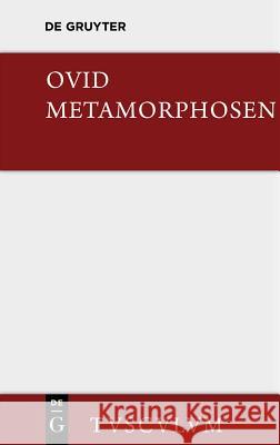 Metamorphosen Publius Ovidiu Gerhard Fink 9783110360950 Walter de Gruyter - książka