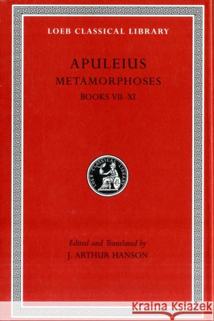 Metamorphoses (the Golden Ass) Apuleius 9780674994980 Harvard University Press - książka