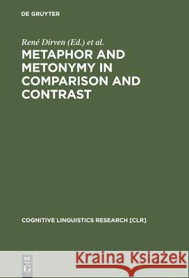 Metaphor and Metonymy in Comparison and Contrast Rene Dirven 9783110173734 Walter de Gruyter - książka