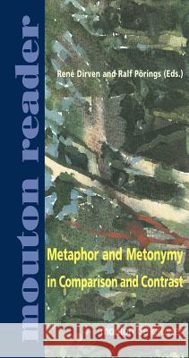 Metaphor and Metonymy in Comparison and Contrast Rene Dirven 9783110173741 Mouton de Gruyter - książka