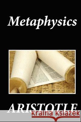 Metaphysics Aristotle 9781481274487 Createspace - książka