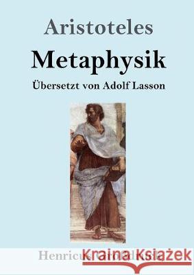 Metaphysik (Großdruck) Aristoteles 9783847833710 Henricus - książka