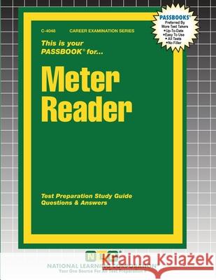 Meter Reader Passbooks 9781799340485 National Learning Corp - książka