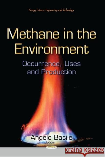 Methane in the Environment: Occurrence, Uses & Production Angelo Basile 9781629484211 Nova Science Publishers Inc - książka