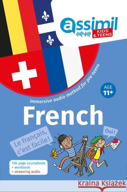 Methode French Kids 11+--Kids 11+ Book Kit Bonte, Therese 9782700509120 Assimil - książka