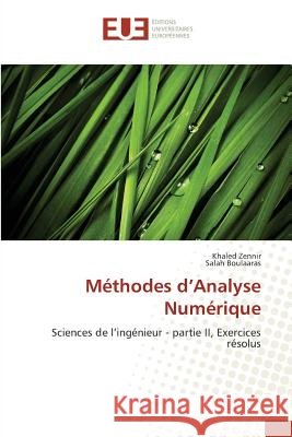 Méthodes d'Analyse Numérique : Sciences de l'ingénieur - partie II, Exercices résolus Zennir, Khaled; Boulaaras, Salah 9783639540642 Éditions universitaires européennes - książka