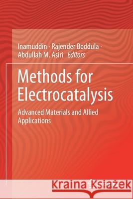 Methods for Electrocatalysis: Advanced Materials and Allied Applications Inamuddin                                Rajender Boddula Abdullah M. Asiri 9783030271633 Springer - książka