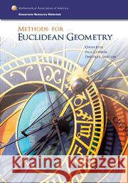 Methods for Euclidean Geometry Owen Byer 9780883857632  - książka