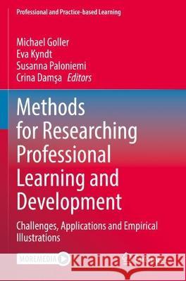 Methods for Researching Professional Learning and Development  9783031085208 Springer International Publishing - książka