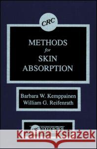 Methods for Skin Absorption Kemppainen                               Kemppainen W. Kemppainen Barbara W. Kemppainen 9780849346514 CRC - książka