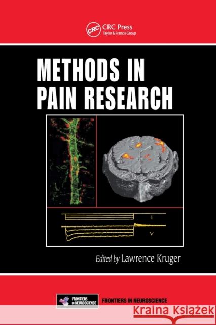 Methods in Pain Research Lawrence Kruger 9780367397234 CRC Press - książka