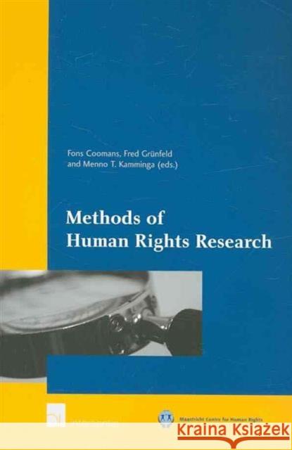 Methods of Human Rights Research  9789050958790 Intersentia - książka