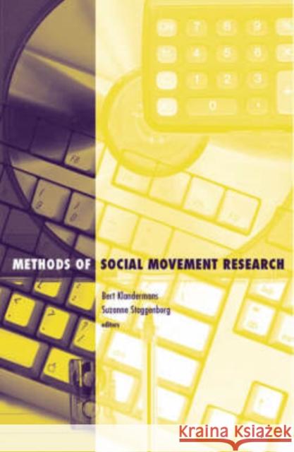 Methods of Social Movement Research Klandermans, Bert 9780816635955 University of Minnesota Press - książka