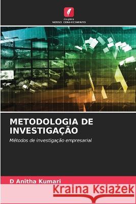 Metodologia de Investigacao D Anitha Kumari   9786206071044 Edicoes Nosso Conhecimento - książka