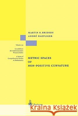 Metric Spaces of Non-Positive Curvature Martin R. Bridson Andre Hafliger 9783642083990 Springer - książka