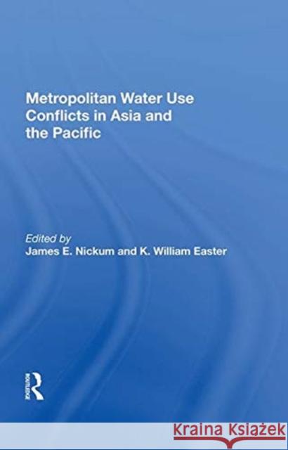 Metropolitan Water Use Conflicts in Asia and the Pacific  9780367010249 Taylor and Francis - książka