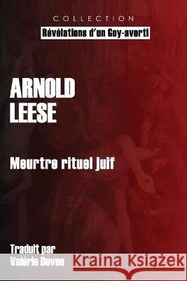 Meurtre rituel juif Arnold Leese Val 9781648580475 Vettazedition Ou - książka