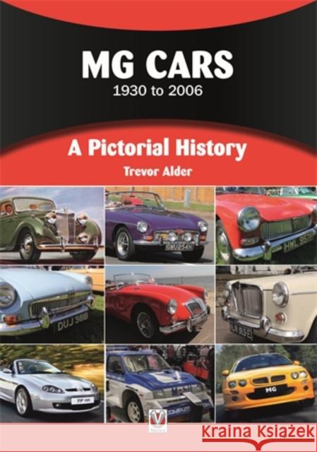 Mg Cars 1930 to 2006: A Pictorial History Trevor Alder 9781836440048 Veloce Publishing - książka