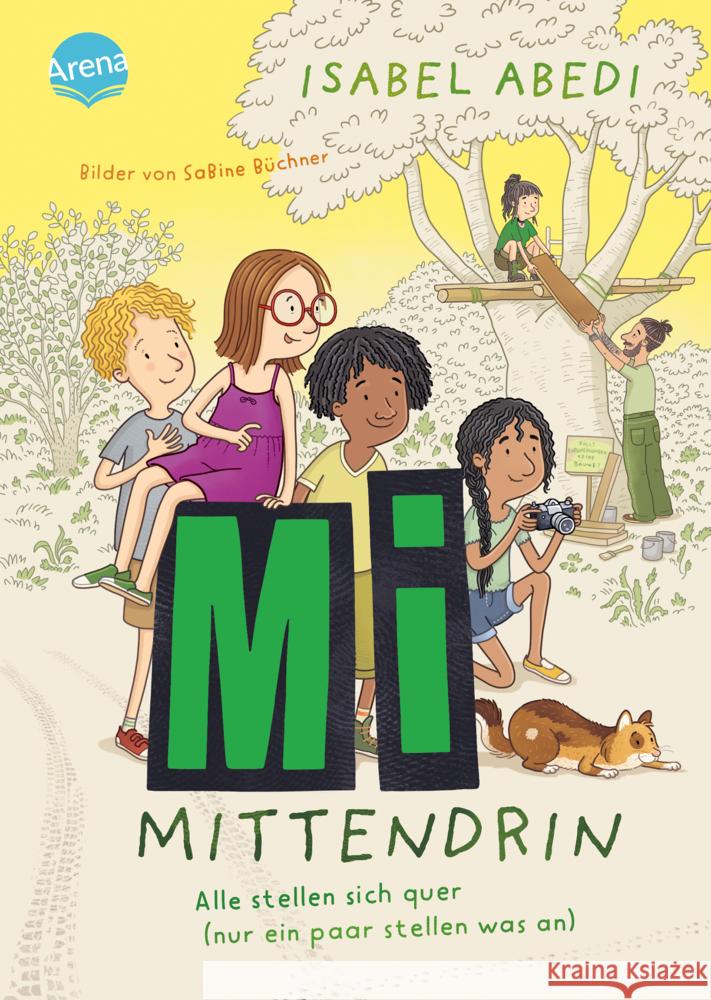 Mi mittendrin (2). Alle stellen sich quer (nur ein paar stellen was an) Abedi, Isabel 9783401606903 Arena - książka
