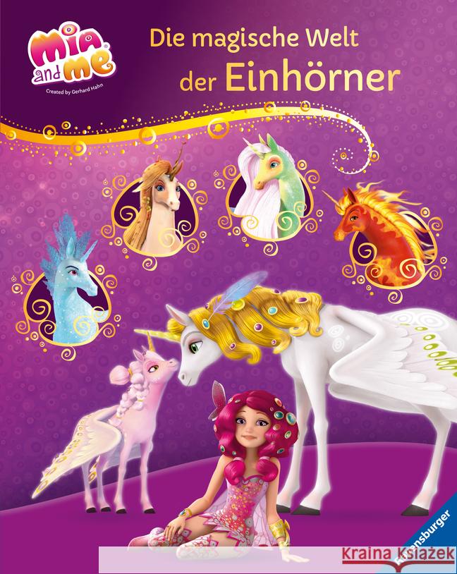 Mia and me: Die magische Welt der Einhörner Pütz, Karin 9783473491902 Ravensburger Verlag - książka