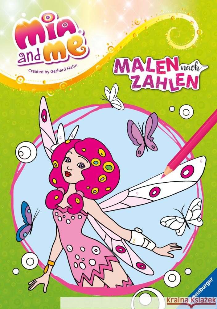 Mia and me: Malen nach Zahlen ab 5  9783473496310 Ravensburger Verlag - książka