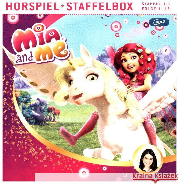 Mia and Me. Staffel.1.1, 1 MP3-CD : Folge 1-13  4029759113645 Edel Germany CD / DVD - książka