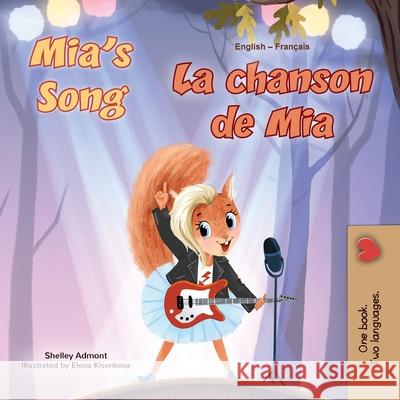 Mia's Song (English French Bilingual Children's Book) Shelley Admont Kidkiddos Books 9781834169781 Kidkiddos Books Ltd. - książka