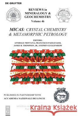 Micas: Crystal Chemistry & Metamorphic Petrology Annibale Mottana, Francesco Paolo Sassi, James B. Thompson, Stephen Guggenheim 9780939950584 de Gruyter - książka