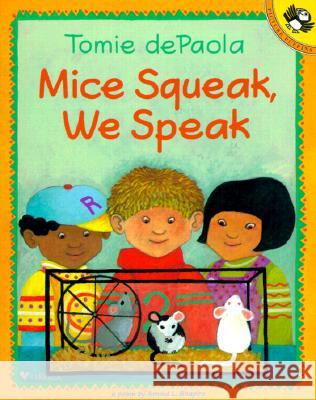 Mice Squeak, We Speak Arnold L. Shapiro Tomie dePaola 9780698118737 Puffin Books - książka