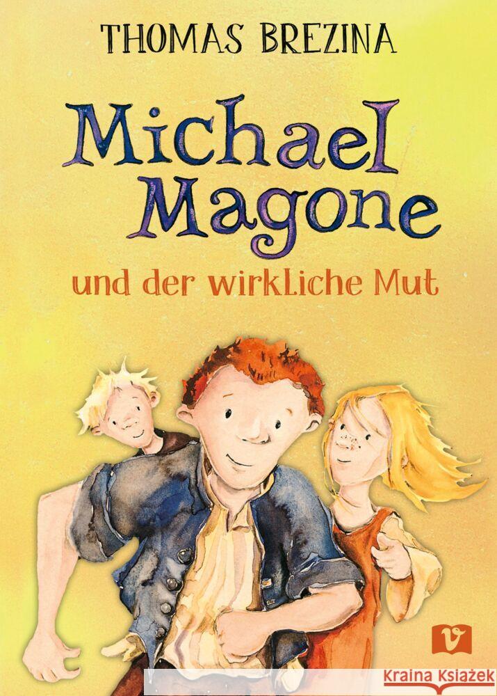 Michael Magone und der wirkliche Mut Brezina, Thomas 9783903553248 1 Vermes-Verlag - książka