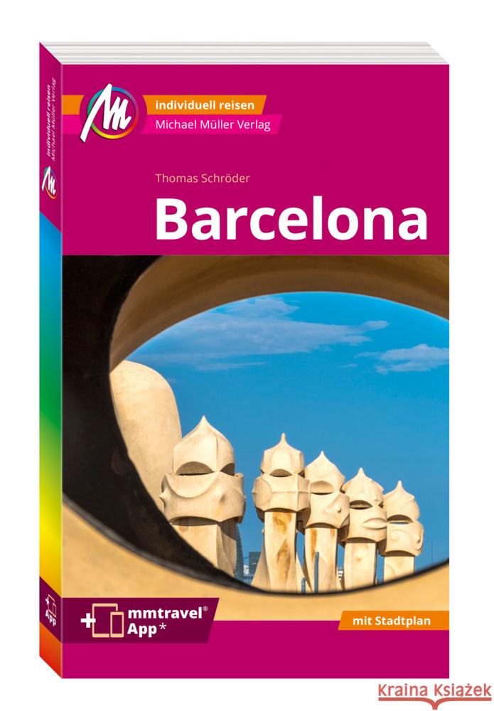 MICHAEL MÜLLER REISEFÜHRER Barcelona MM-City, m. 1 Karte Schröder, Thomas 9783966853217 Michael Müller Verlag - książka