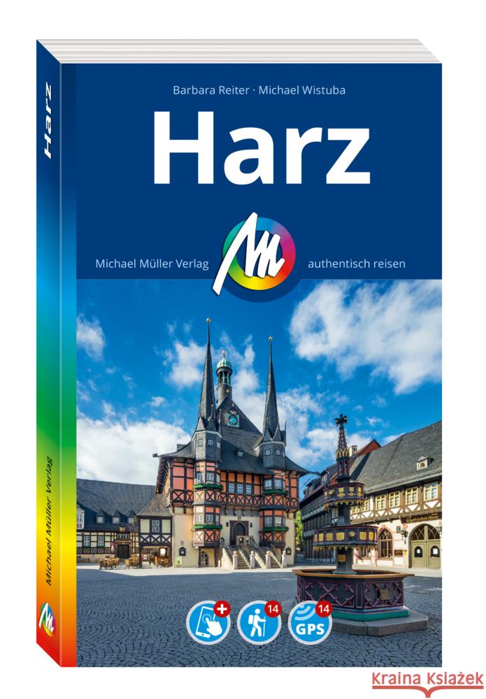 MICHAEL MÜLLER REISEFÜHRER Harz Reiter, Barbara, Wistuba, Michael 9783966854115 Michael Müller Verlag - książka