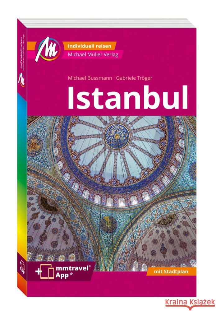 MICHAEL MÜLLER REISEFÜHRER Istanbul MM-City, m. 1 Karte Bußmann, Michael, Tröger, Gabriele 9783966854344 Michael Müller Verlag - książka