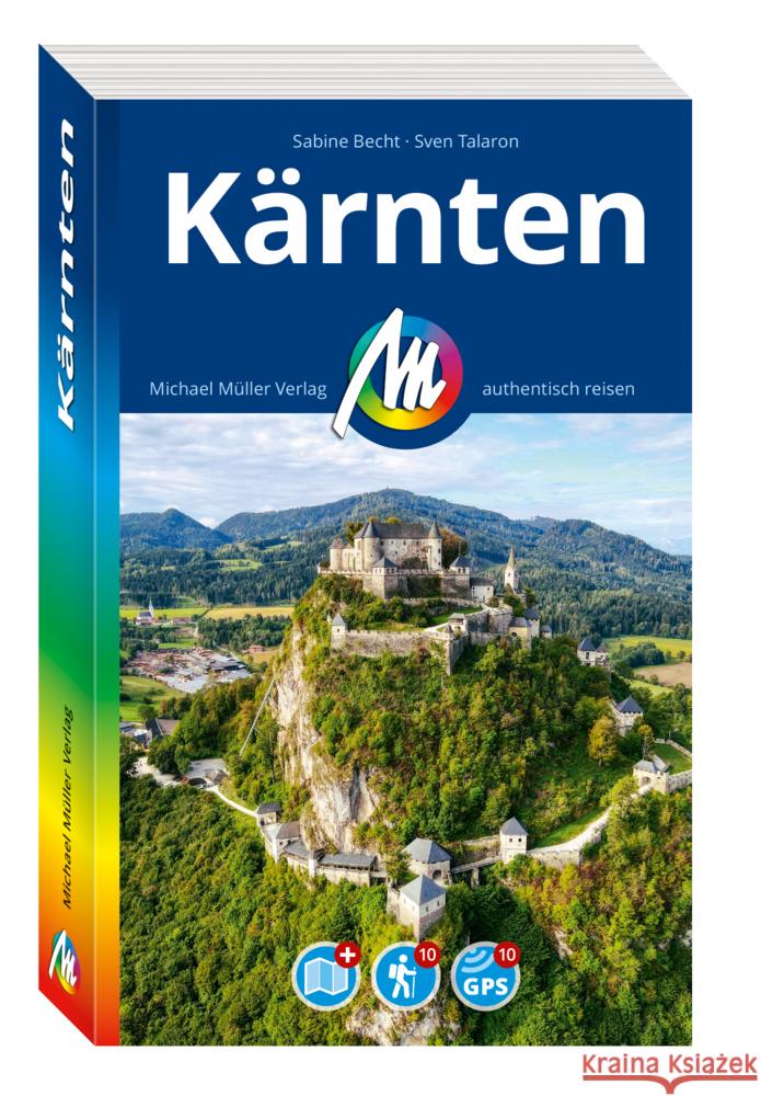 MICHAEL MÜLLER REISEFÜHRER Kärnten, m. 1 Karte Talaron, Sven, Becht, Sabine 9783966854443 Michael Müller Verlag - książka