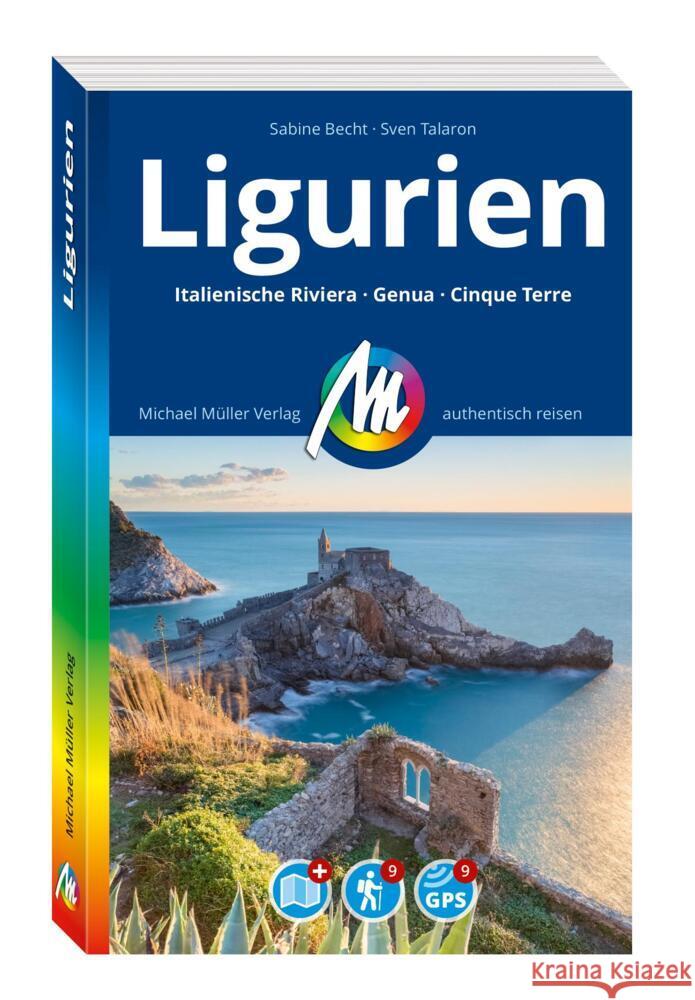MICHAEL MÜLLER REISEFÜHRER Ligurien, m. 1 Karte Talaron, Sven, Becht, Sabine 9783966854054 Michael Müller Verlag - książka