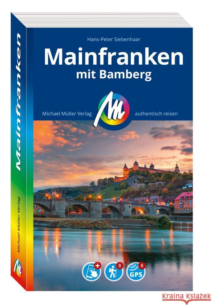 MICHAEL MÜLLER REISEFÜHRER Mainfranken Siebenhaar, Hans-Peter 9783966853033 Michael Müller Verlag - książka